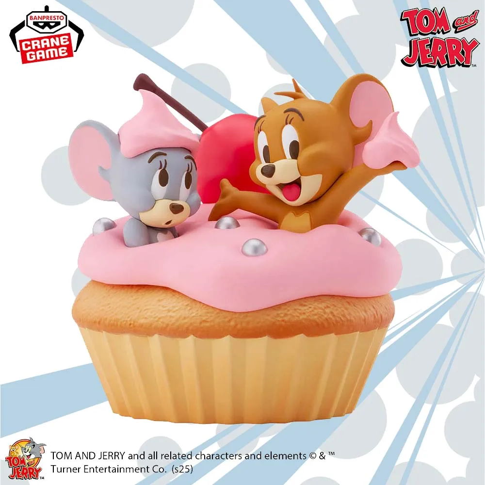 In Stock Original BANPRESTO Big Soft Vinyl Figure Sweet Cupcake Tom and Jerry Figure Anime Model Genuine Boxed Toy
In Stock Original BANPRESTO Big Soft Vinyl Figure Sweet Cupcake Tom and Jerry Figure Anime Model Genuine Boxed Toy