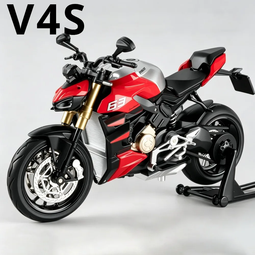 1:12 V4S 1199 Model Motorcycle Car Toy Shock Absorption Linkage Steering Motor Bicycle Sound Light Models Office Table Ornament
1:12 V4S 1199 Model Motorcycle Car Toy Shock Absorption Linkage Steering Motor Bicycle Sound Light Models Office Table Ornament