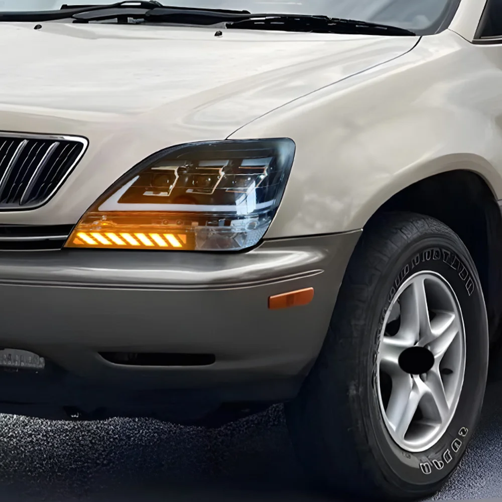 For Lexus RX300 1999-2003 Car Front Lamps Upgrade Flashing Signal Lamp Projector Lens Accessories LED Auto Headlights Assembly
For Lexus RX300 1999-2003 Car Front Lamps Upgrade Flashing Signal Lamp Projector Lens Accessories LED Auto Headlights Assembly