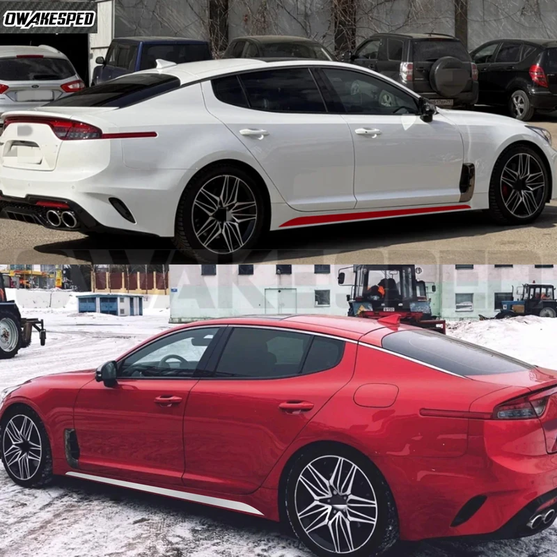 For KIA Stinger GT GTS Car Door Both Side Skirt Sticker Auto Body Decor Vinyl Decal Racing Sport Stripes Auto Accessories
For KIA Stinger GT GTS Car Door Both Side Skirt Sticker Auto Body Decor Vinyl Decal Racing Sport Stripes Auto Accessories