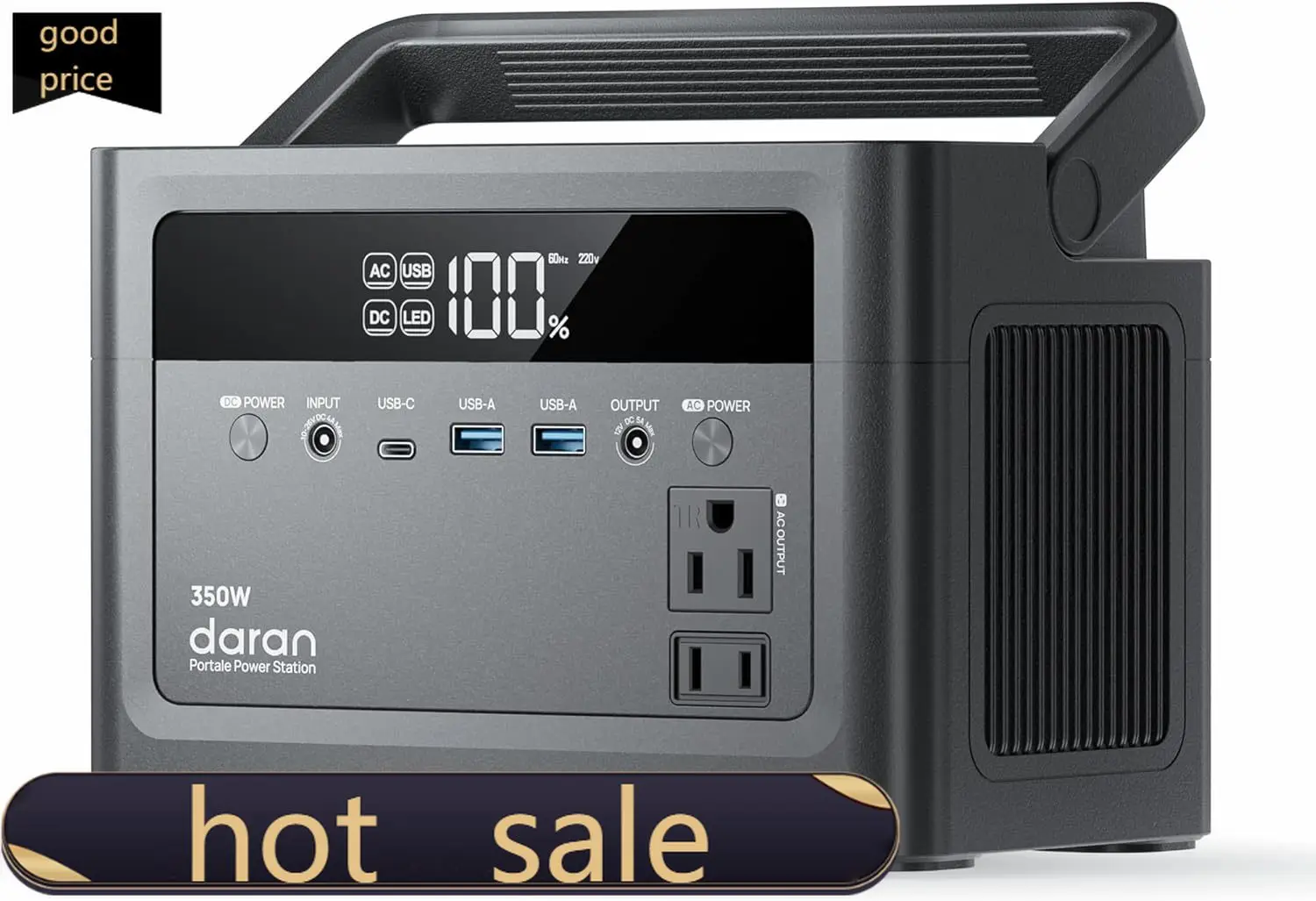 2026 Portable Power Station 700W Surge 288Wh LiFePO4 Battery Backup Power Bank with AC Outlet 350W 110V Solar Generator Fast
2026 Portable Power Station 700W Surge 288Wh LiFePO4 Battery Backup Power Bank with AC Outlet 350W 110V Solar Generator Fast
