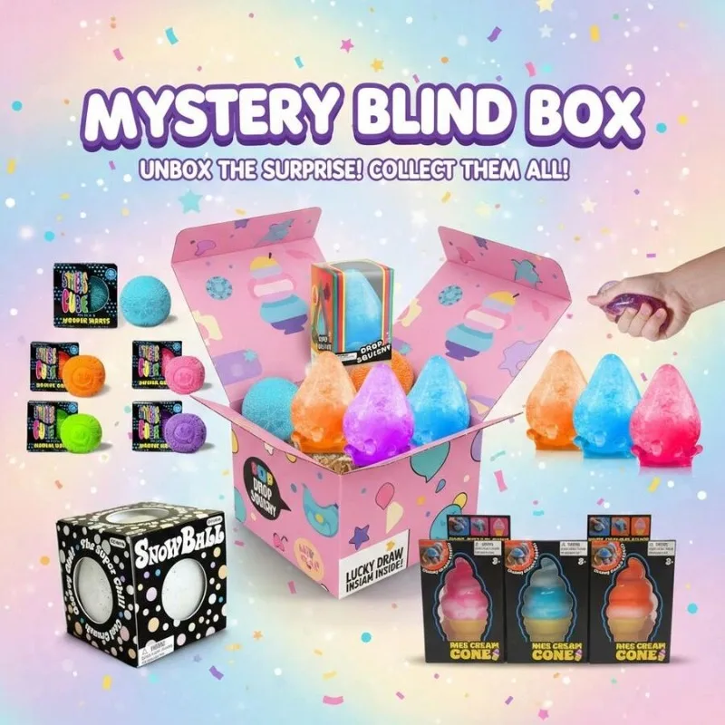 Soft Sweet Squishy Mystery Blind Box Lucky Random Surprise Set Soft Slow Rebound Cute Stress Relief Squeeze Toy Lovely Gift
Soft Sweet Squishy Mystery Blind Box Lucky Random Surprise Set Soft Slow Rebound Cute Stress Relief Squeeze Toy Lovely Gift
