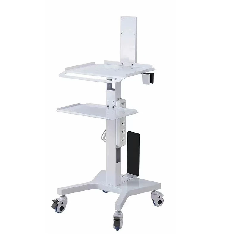 Modern Design Medical Trolley Dental Cart Oral Scanner Holder Hospital Nursing Mobile Working Stations for Gym School
Modern Design Medical Trolley Dental Cart Oral Scanner Holder Hospital Nursing Mobile Working Stations for Gym School
