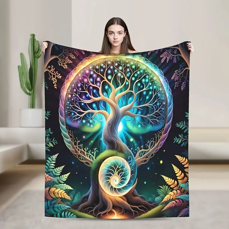 One piece conch tree patterned flannel blanketrich in colorssoftwarm lightweightmachine washablesuitable for allseasonsversatile
One piece conch tree patterned flannel blanketrich in colorssoftwarm lightweightmachine washablesuitable for allseasonsversatile