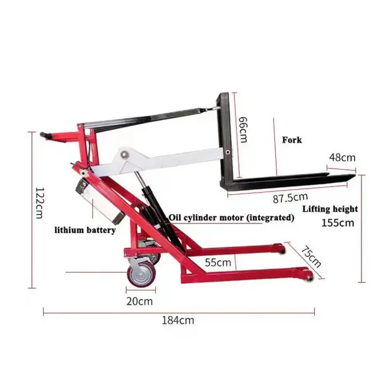 Electric Mini Forklift Manual Forklift Hydraulic Self Loading Forklift Curved Arm Loading And Unloading Truck
Electric Mini Forklift Manual Forklift Hydraulic Self Loading Forklift Curved Arm Loading And Unloading Truck