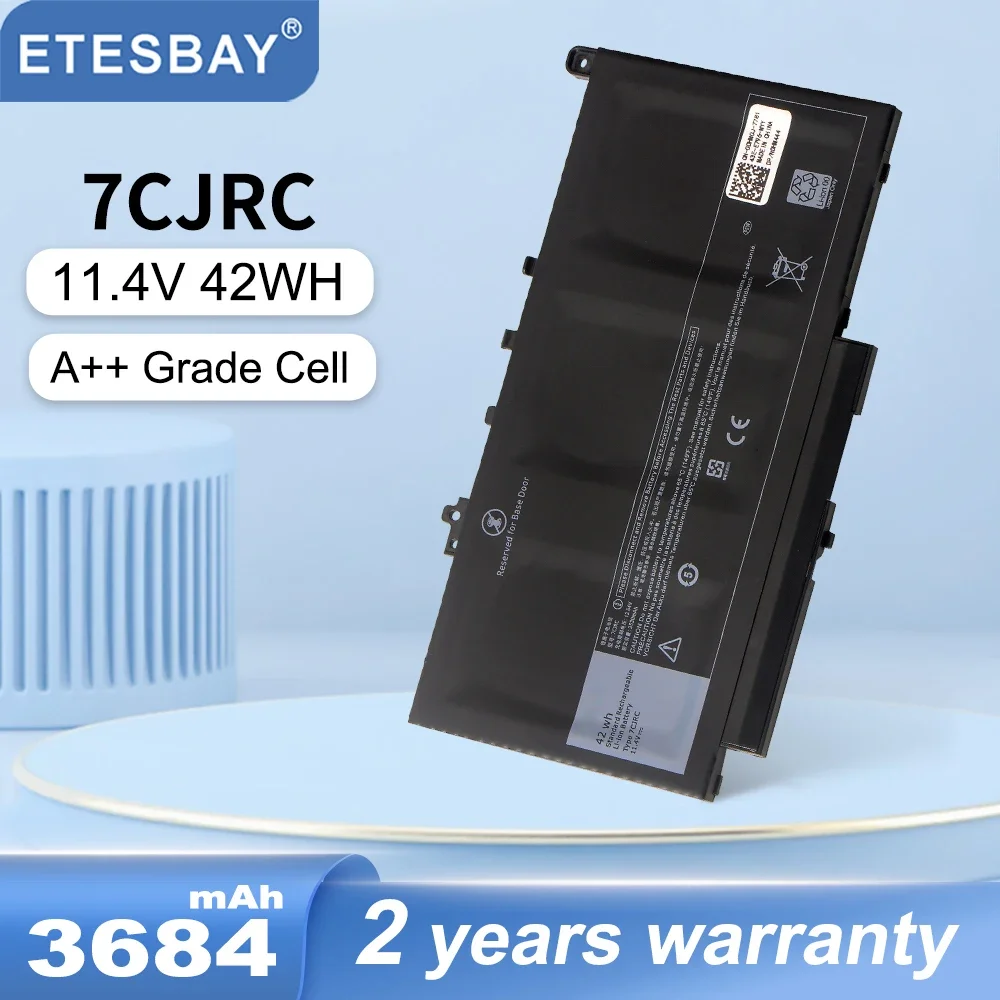 ETESBAY 7CJRC Laptop Battery For DELL Latitude E7270 E7470 Series P26S001 P61G001 21X15 021X15 11.4V 42WH Notebook
ETESBAY 7CJRC Laptop Battery For DELL Latitude E7270 E7470 Series P26S001 P61G001 21X15 021X15 11.4V 42WH Notebook