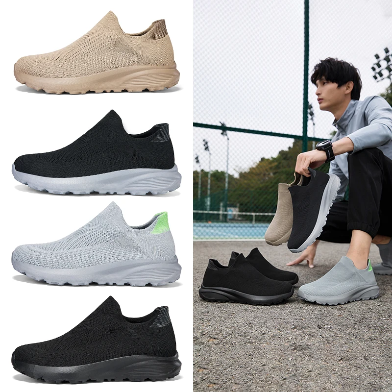 Breathable Men Casual Sneakers Lightweight Male Anti-slip Causal Shoes Outdoor Men's Loafers Soft Walking Flats Jogging 2025 New
Breathable Men Casual Sneakers Lightweight Male Anti-slip Causal Shoes Outdoor Men's Loafers Soft Walking Flats Jogging 2025 New