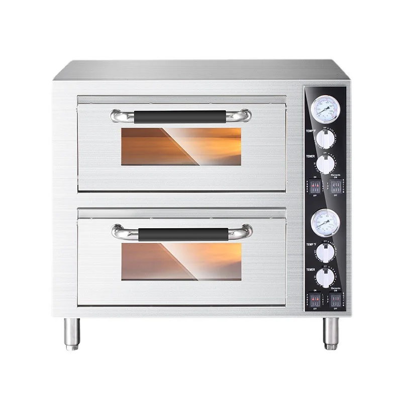 Commercial oven, baking bread cake egg tart large capacity single double layer 18 inch, pizza electromechanical oven
Commercial oven, baking bread cake egg tart large capacity single double layer 18 inch, pizza electromechanical oven