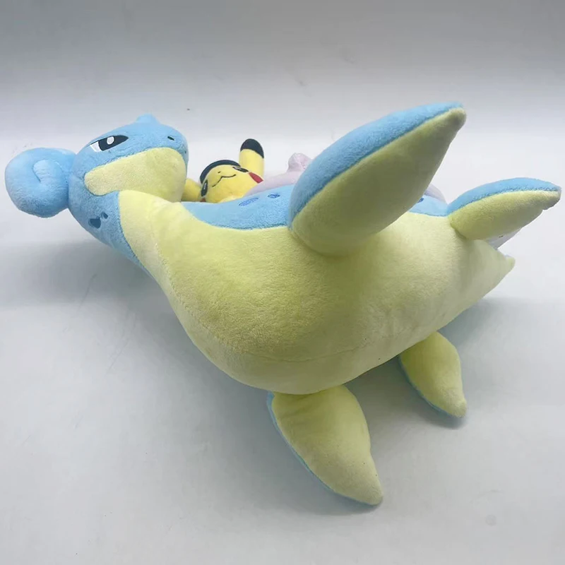 26x21cm Anime Lapras Pokemon Plush Toys Cartoon Pokémon Plushie Pikachu Pillow Kawaii Doll Stuffed Gift for Kids Birthday Xmas
26x21cm Anime Lapras Pokemon Plush Toys Cartoon Pokémon Plushie Pikachu Pillow Kawaii Doll Stuffed Gift for Kids Birthday Xmas