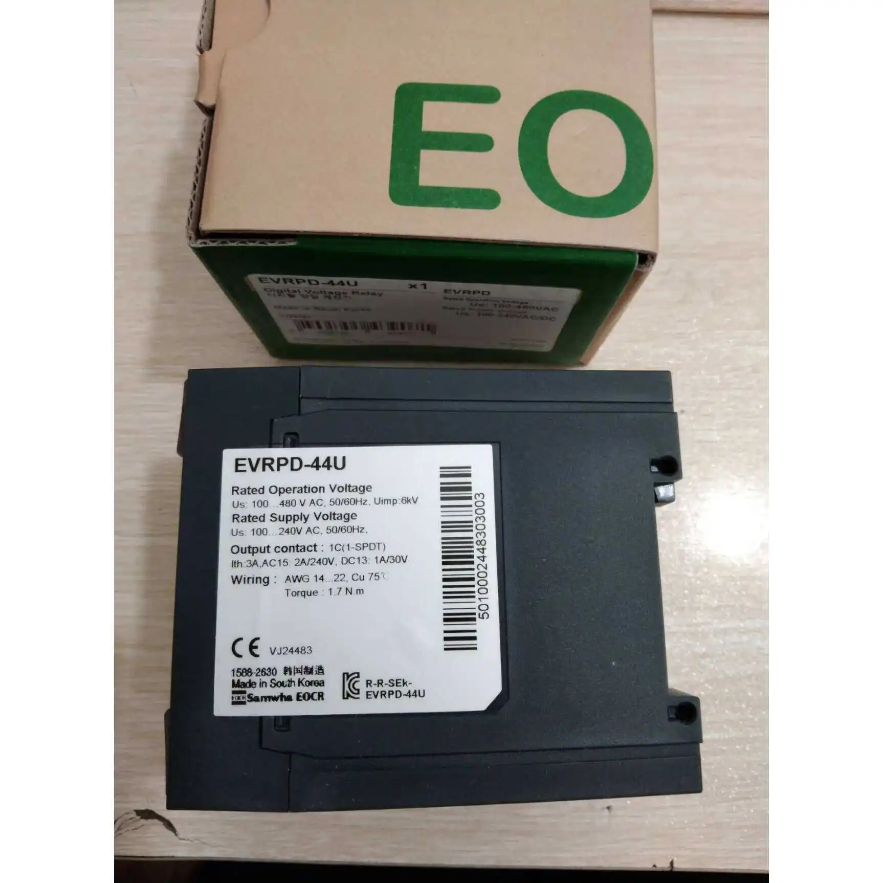 Original imported Schneider EOCR motor protector EOCR3DE-05DUH 80DUH EVRPD-44U
Original imported Schneider EOCR motor protector EOCR3DE-05DUH 80DUH EVRPD-44U