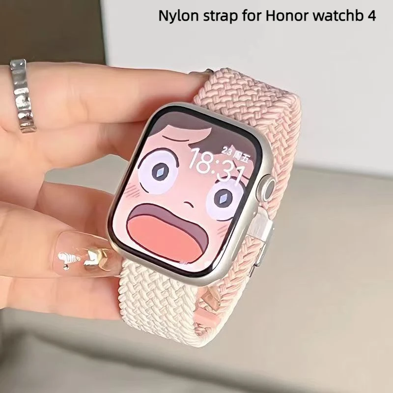 Ремешок нейлоновый для наручных часов Honor Watch 4, регулируемый сменный спортивный браслет для смарт-часов HONOR Watch 4, для мужчин и женщин
Ремешок нейлоновый для наручных часов Honor Watch 4, регулируемый сменный спортивный браслет для смарт-часов HONOR Watch 4, для мужчин и женщин