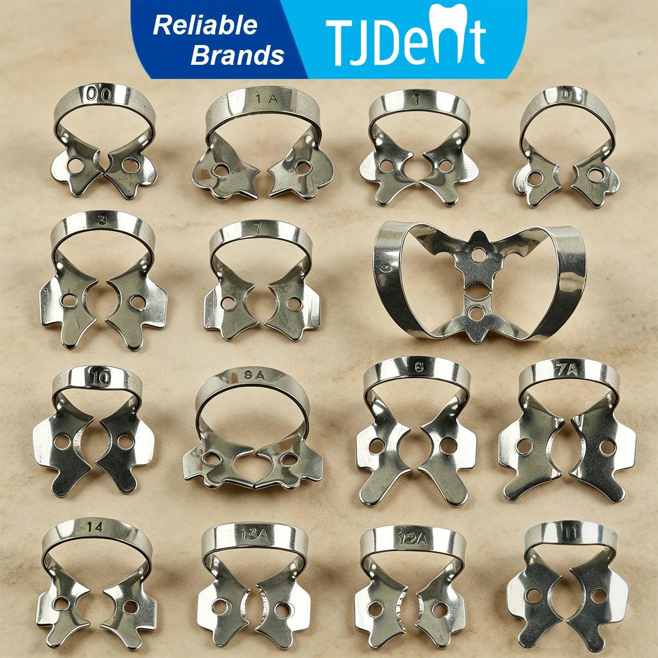 TJDent 1Pcs Dental Rubber Dam Clamps 50 Sizes Stainless Steel Endodontic Restorative Barrier Clips Frame Holder Orthodontic
TJDent 1Pcs Dental Rubber Dam Clamps 50 Sizes Stainless Steel Endodontic Restorative Barrier Clips Frame Holder Orthodontic