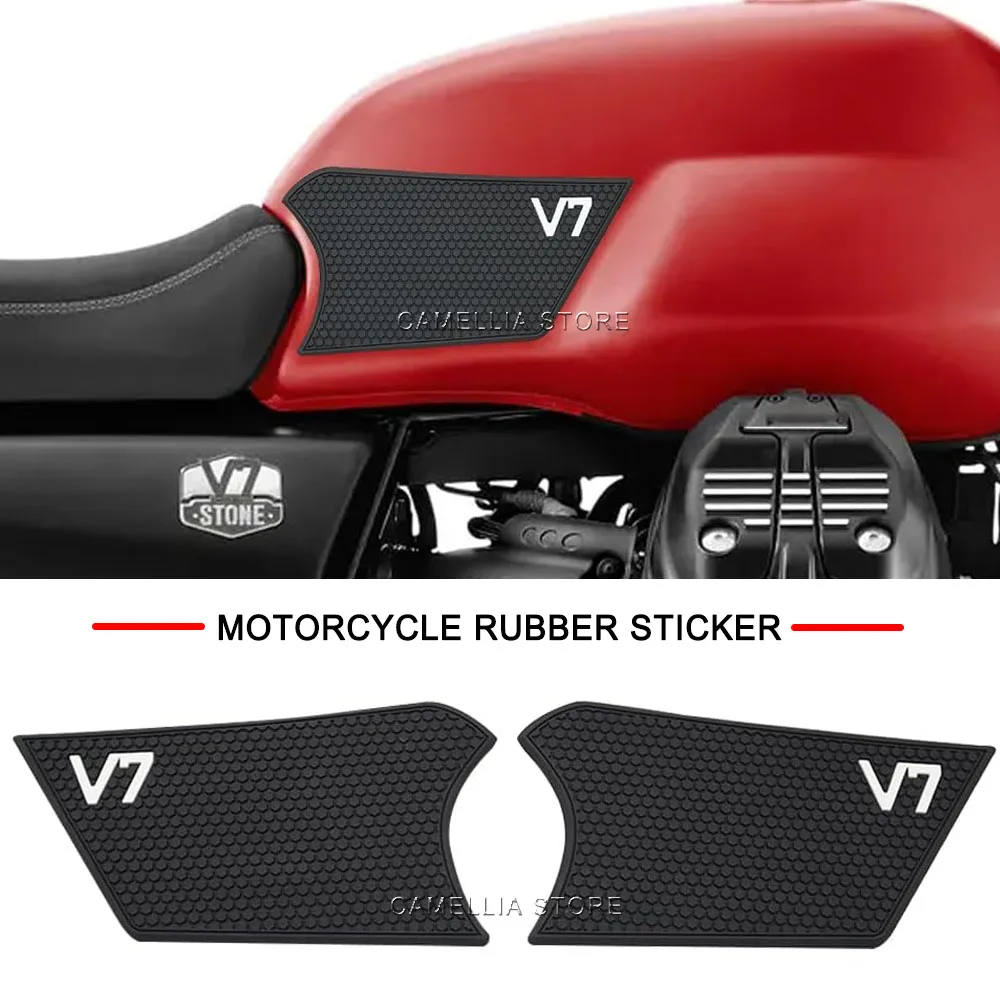 Motorcycle Fuel Tank Pad Anti-Slip Side Waterproof Black White Motorcycle Fuel Tank pad Sticker for Moto Guzzi V7 iii 850 2021
Motorcycle Fuel Tank Pad Anti-Slip Side Waterproof Black White Motorcycle Fuel Tank pad Sticker for Moto Guzzi V7 iii 850 2021