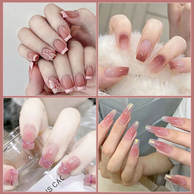 24pcs French False Nails Sweet Style Wearable Waterproof Press On Nail Art Full Coverage Faux False Nail Accessories
24pcs French False Nails Sweet Style Wearable Waterproof Press On Nail Art Full Coverage Faux False Nail Accessories