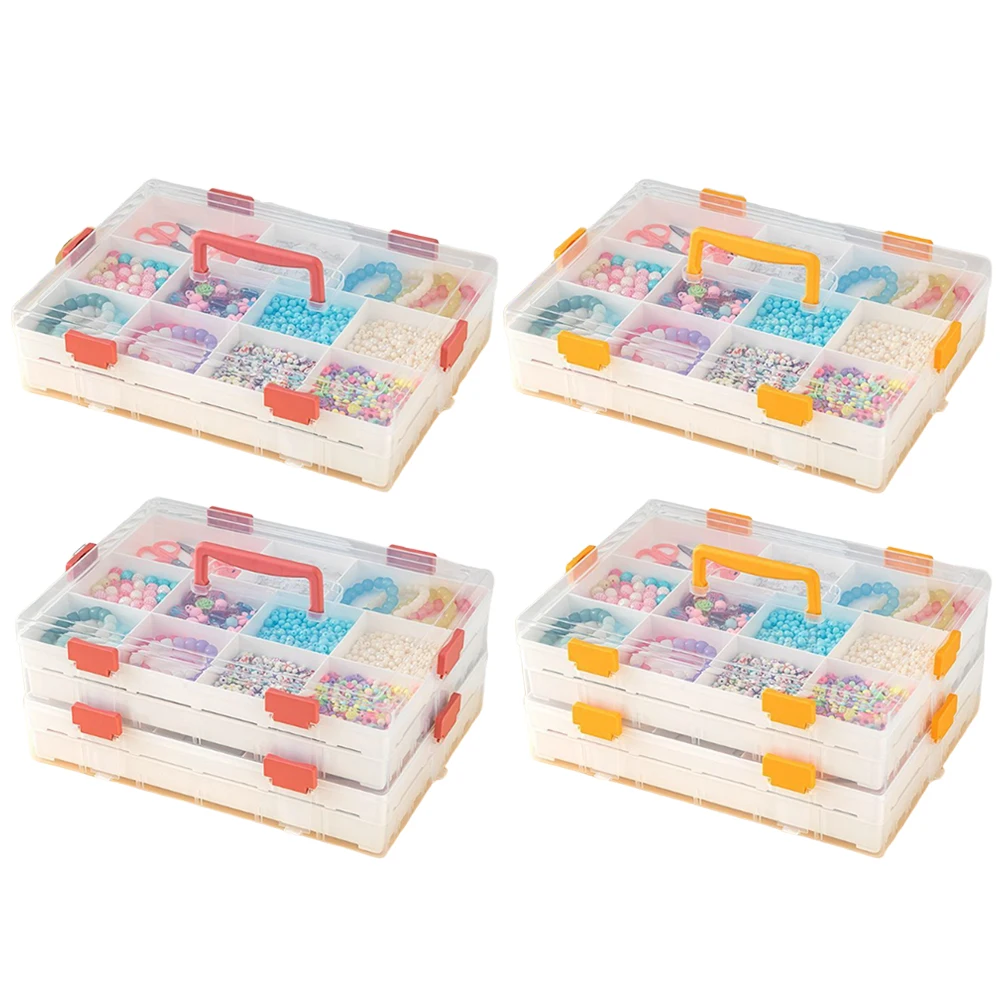 2/4 Layer Craft Storage Containers Storage Box DIY Art Craft Accessory Organizer Case for Beads Organizer Art DIY Crafts Jewelry
2/4 Layer Craft Storage Containers Storage Box DIY Art Craft Accessory Organizer Case for Beads Organizer Art DIY Crafts Jewelry