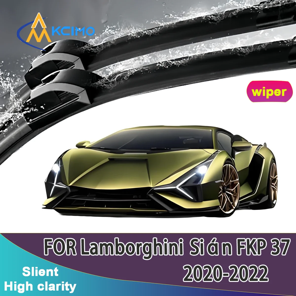 2pcs Quality Windscreen Silent Black Car Rain Brush Suitable for Lamborghini Sián FKP 37 2020-2022 Front Windshield Auto Wipers
2pcs Quality Windscreen Silent Black Car Rain Brush Suitable for Lamborghini Sián FKP 37 2020-2022 Front Windshield Auto Wipers