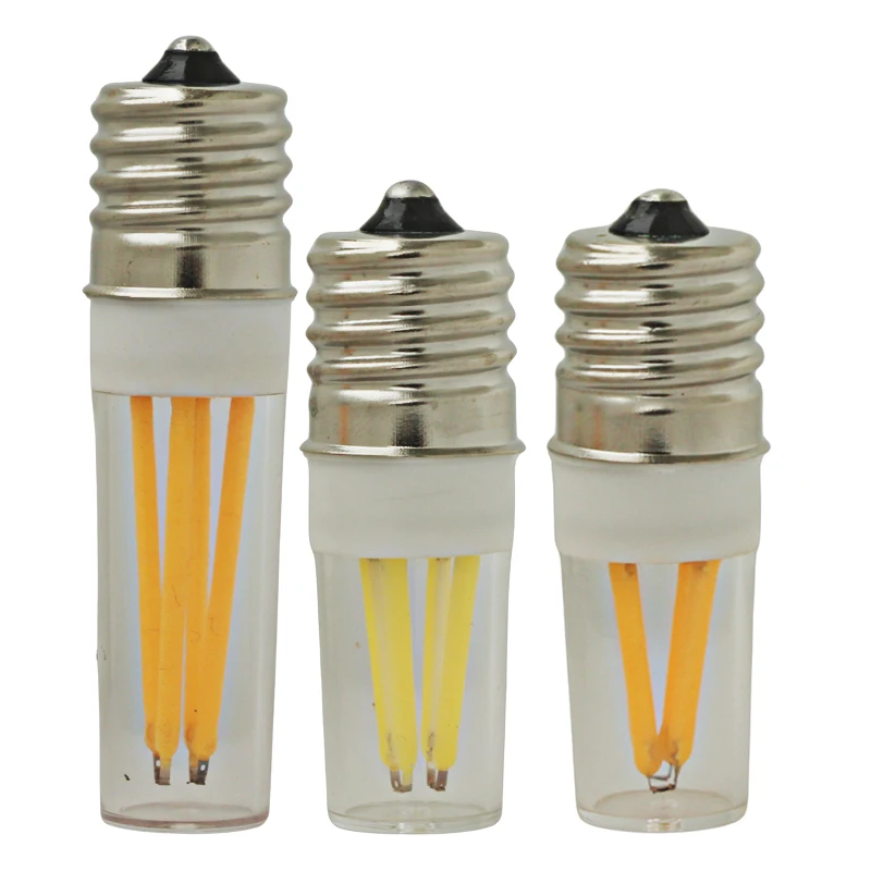Lampadine Mini LED Filament Bulb E17 110V 220V 2W 3W Dimmer COB Spotlight Candle Light for Home Indoor Decoration Warm white
Lampadine Mini LED Filament Bulb E17 110V 220V 2W 3W Dimmer COB Spotlight Candle Light for Home Indoor Decoration Warm white