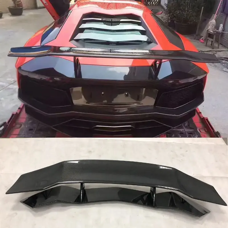 DMC Style Real Carbon Fiber Spoiler For Lamborghini Aventador LP700 LP720 LP750 2011-2019 Rear Wing Trunk Tail Fins Body Kit
DMC Style Real Carbon Fiber Spoiler For Lamborghini Aventador LP700 LP720 LP750 2011-2019 Rear Wing Trunk Tail Fins Body Kit