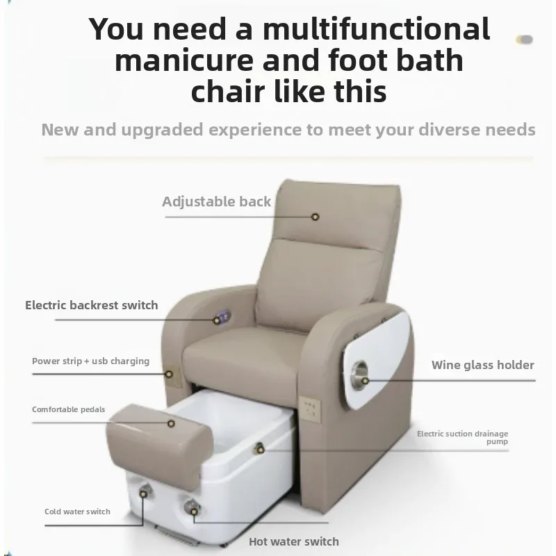 Professional Salon Furniture Full Massage Spa Pedicure Chair Electric Nail Recliner Multifunction Foot Massage Sofa Chair
Professional Salon Furniture Full Massage Spa Pedicure Chair Electric Nail Recliner Multifunction Foot Massage Sofa Chair