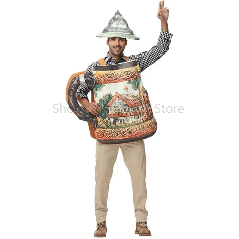 New Arrival Mug Beer Cup Fancy Dress Up Adult Children Germany Beer Stein Costume Parent-child Carnival Party Props
New Arrival Mug Beer Cup Fancy Dress Up Adult Children Germany Beer Stein Costume Parent-child Carnival Party Props