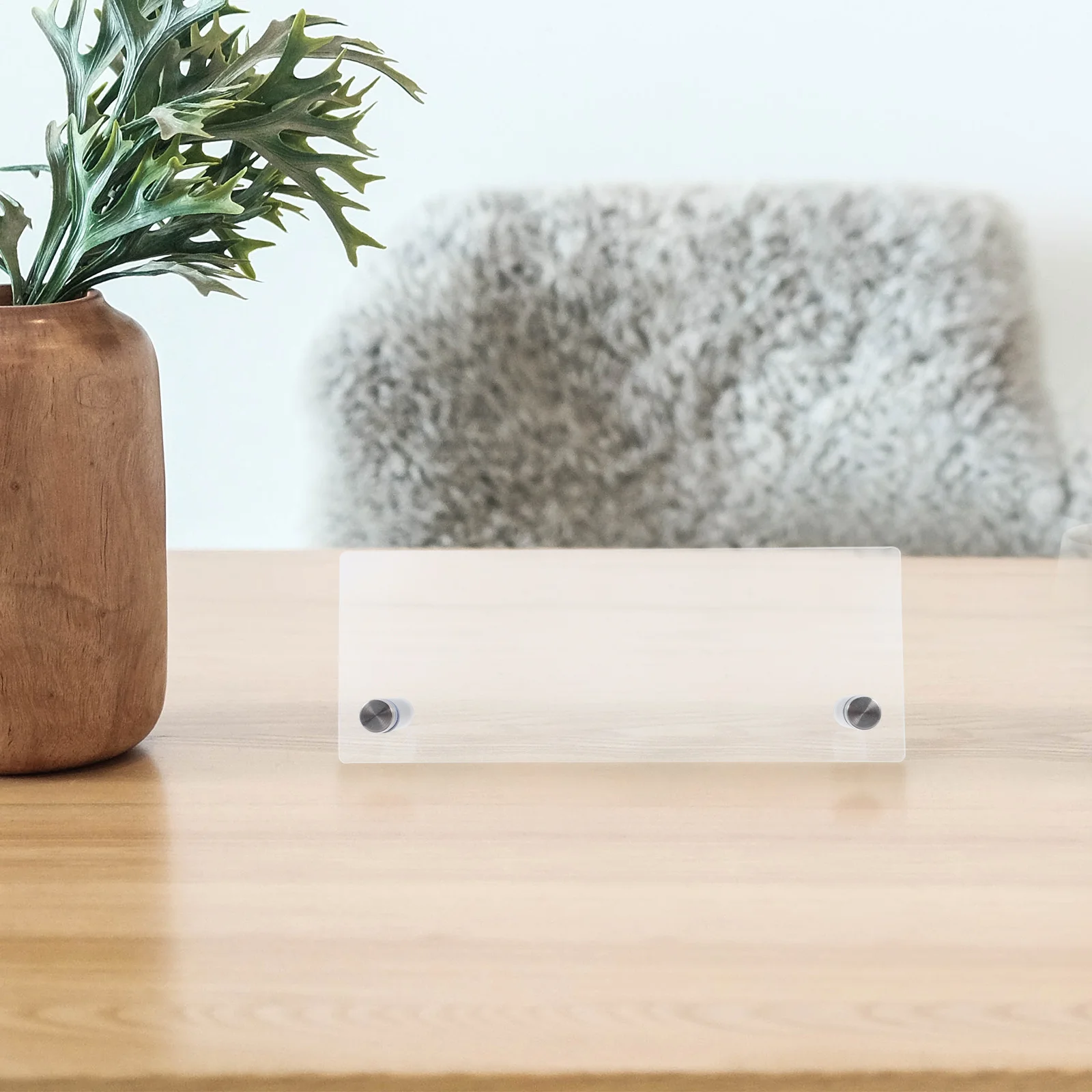 2Pcs Office Desk Nameplate Holder Business Card Display Rack Easy to Clean Professional Desk Stand Office Name Card Rack 
2Pcs Office Desk Nameplate Holder Business Card Display Rack Easy to Clean Professional Desk Stand Office Name Card Rack