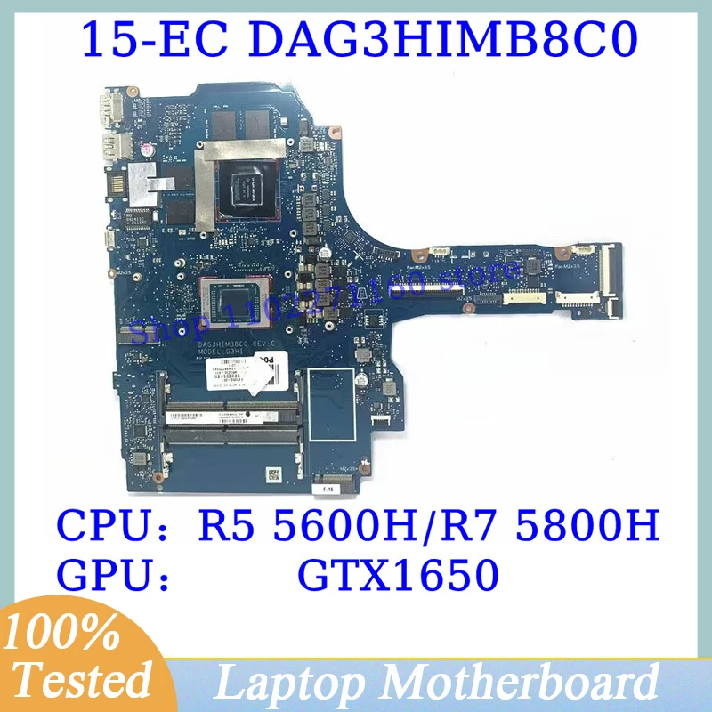 M43252-601 M43253-601 For HP 15-EC With R5 5600H/R7 5800H CPU Mainboard DAG3HIMB8C0 Laptop Motherboard GTX1650 100% Working Well
M43252-601 M43253-601 For HP 15-EC With R5 5600H/R7 5800H CPU Mainboard DAG3HIMB8C0 Laptop Motherboard GTX1650 100% Working Well