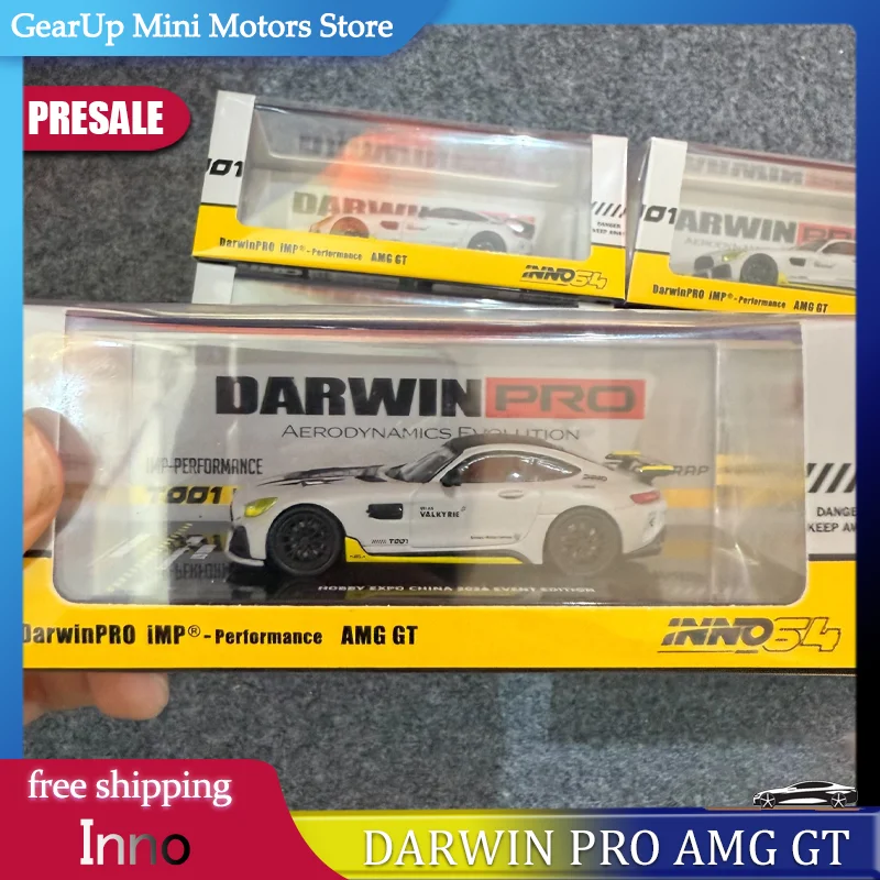 Inno 1:64 Mercedes Benz AMG GT DarwinPro IMP Performance Diecast Model Alloy Miniature Car Hec 2026 Edition Collectible Toy Gift
Inno 1:64 Mercedes Benz AMG GT DarwinPro IMP Performance Diecast Model Alloy Miniature Car Hec 2026 Edition Collectible Toy Gift