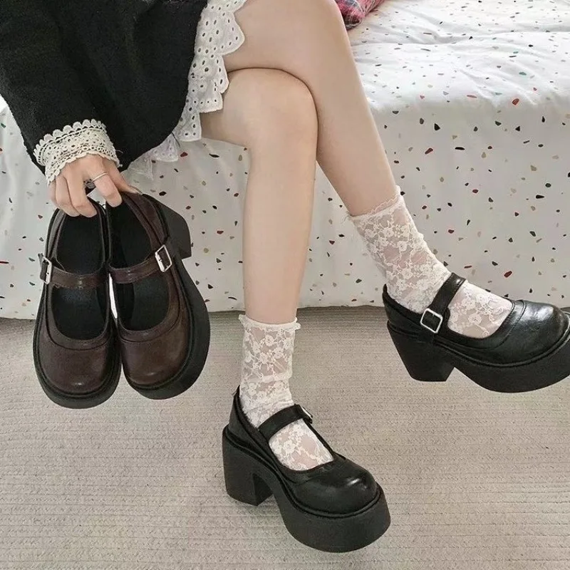 Spring High Heel Single Shoes 2025 New Solid Color Comfortable Thick Heel Women's Shoes High Quality Banquet Fashion Shoes
Spring High Heel Single Shoes 2025 New Solid Color Comfortable Thick Heel Women's Shoes High Quality Banquet Fashion Shoes