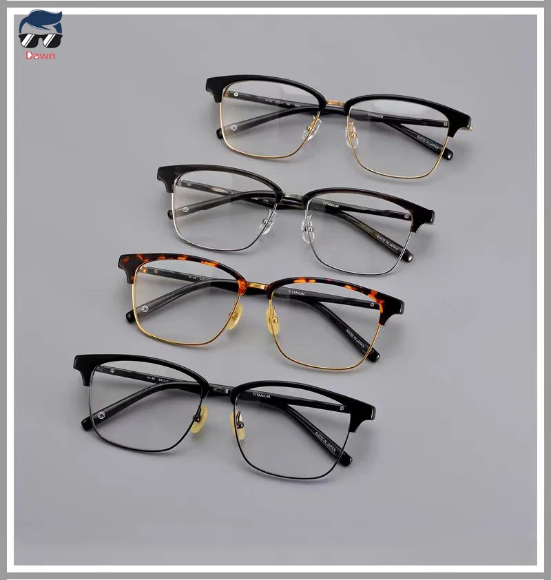 High Quality Designer Brand Titanium Acetate Frame Men Fashion Reading Glasses WOMEN Personality Myopia Optical Glasses
High Quality Designer Brand Titanium Acetate Frame Men Fashion Reading Glasses WOMEN Personality Myopia Optical Glasses
