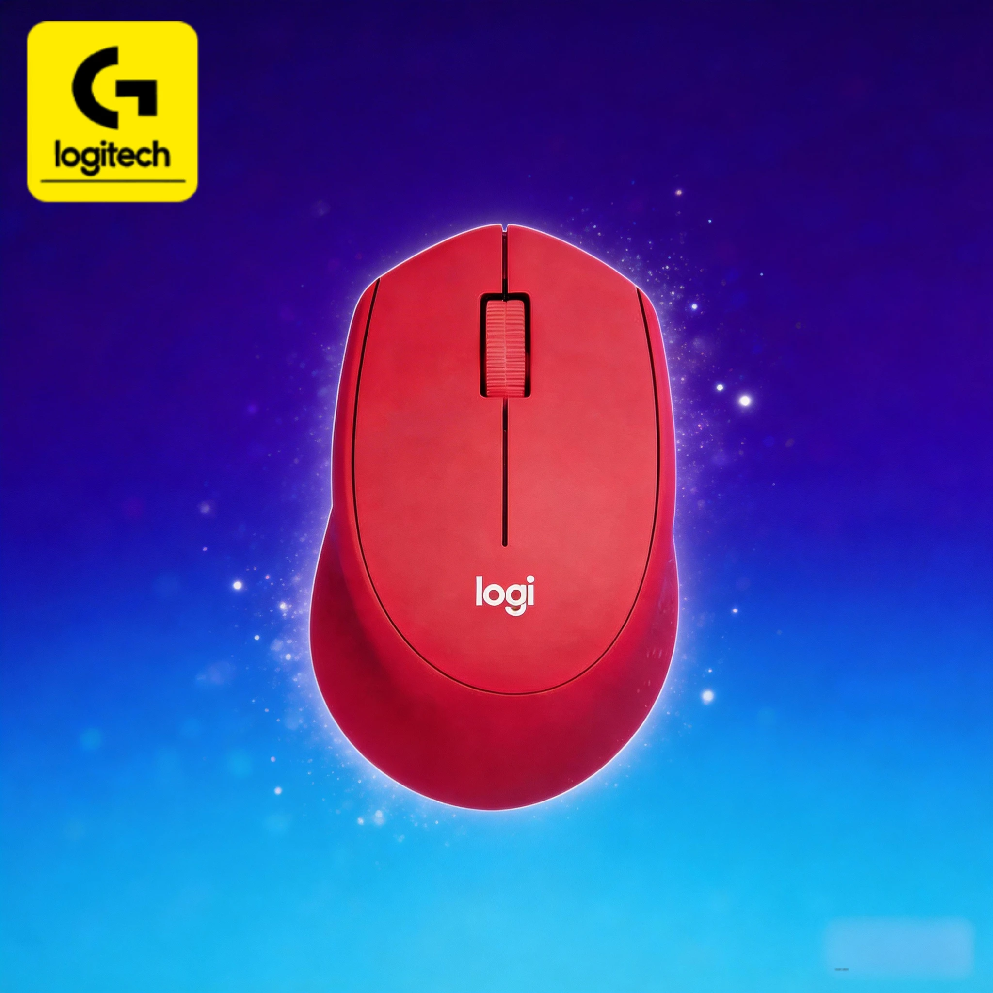 Logitech M280 USB wireless mouse, with ergonomic design, providing comfortable hand usage for long periods of time.
Logitech M280 USB wireless mouse, with ergonomic design, providing comfortable hand usage for long periods of time.