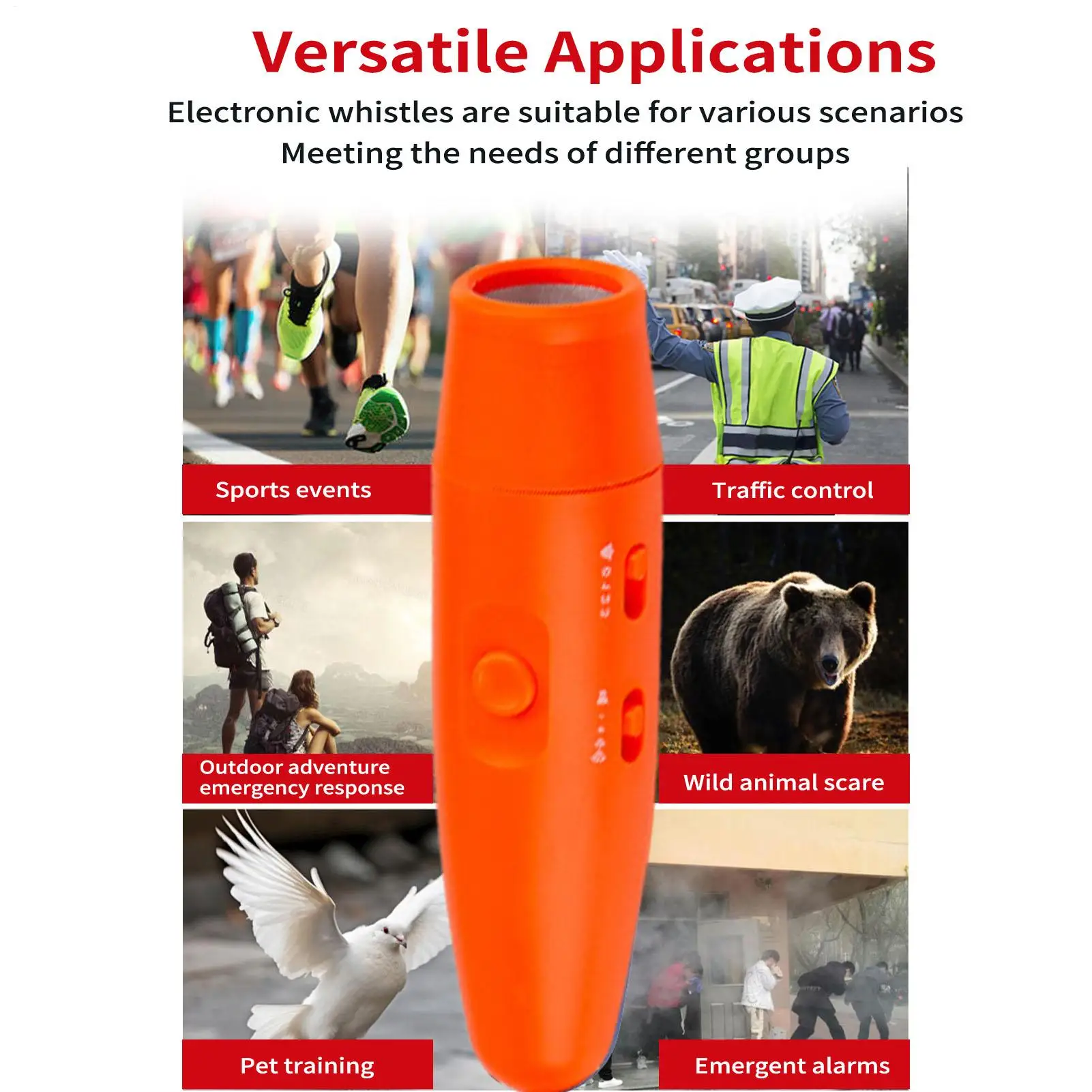 Electronic Whistle For Coaches Adjustable 3 Tones High Volume With Compass Portable Loud Noise Makers For Volleyball Soccer
Electronic Whistle For Coaches Adjustable 3 Tones High Volume With Compass Portable Loud Noise Makers For Volleyball Soccer