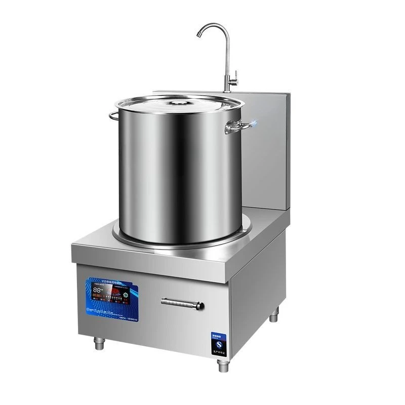 Commercial induction cooker Ming file short soup stove 15KW beef and sheep braised cooking stove Boiling water soup stove
Commercial induction cooker Ming file short soup stove 15KW beef and sheep braised cooking stove Boiling water soup stove