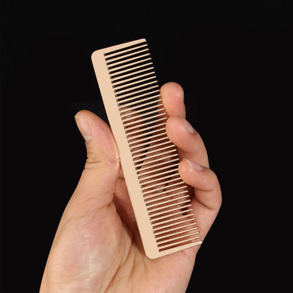 Zinc Alloy Beard Comb Durable Lightweight Hair Cutting Styling Salon Barber Use Not Rust Gift Men
Zinc Alloy Beard Comb Durable Lightweight Hair Cutting Styling Salon Barber Use Not Rust Gift Men