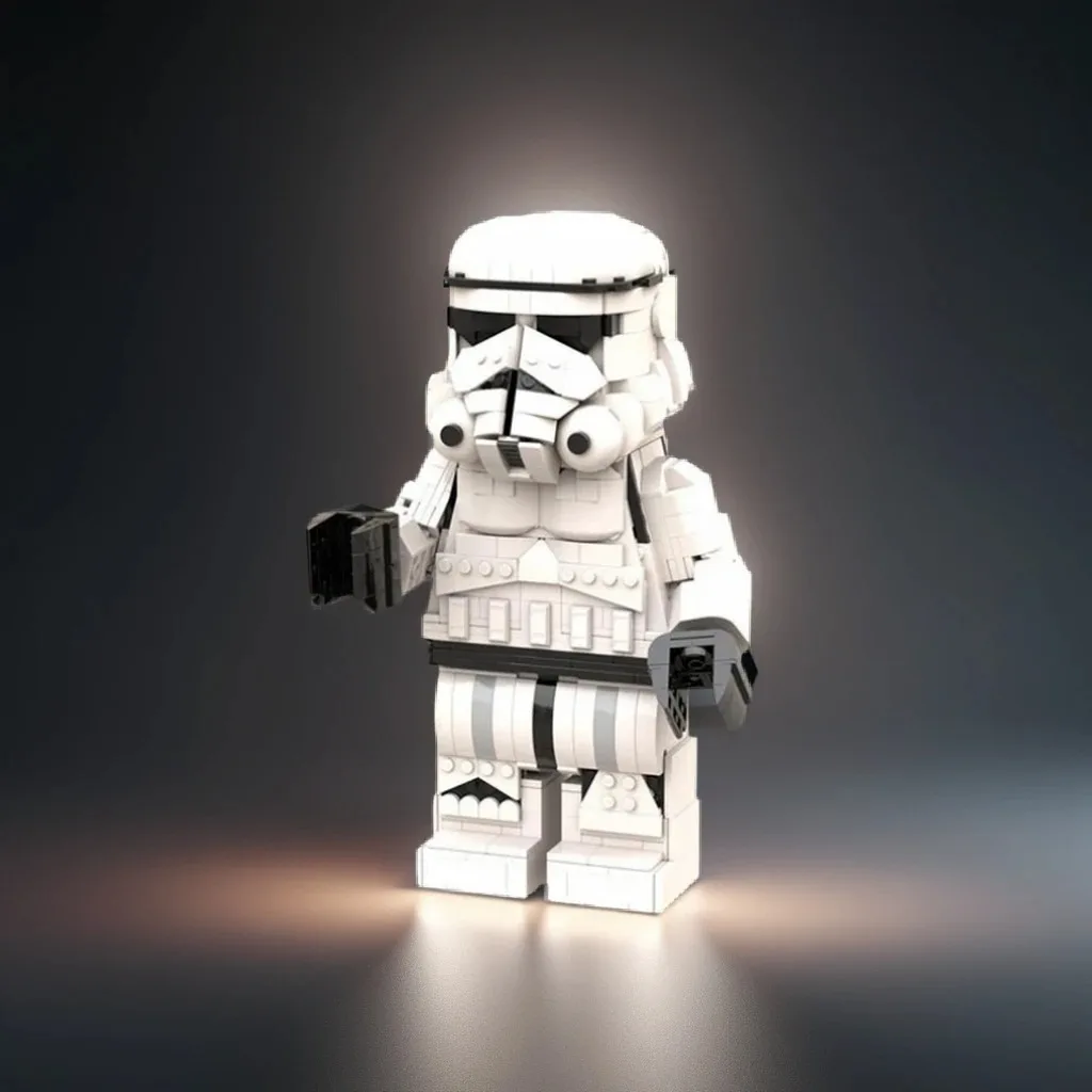 1042PCS MOC Creative Model Space Trooper 6 1 Premium Display Assembly Brick DIY Home Decor Gift Collectible Decoration Building
1042PCS MOC Creative Model Space Trooper 6 1 Premium Display Assembly Brick DIY Home Decor Gift Collectible Decoration Building