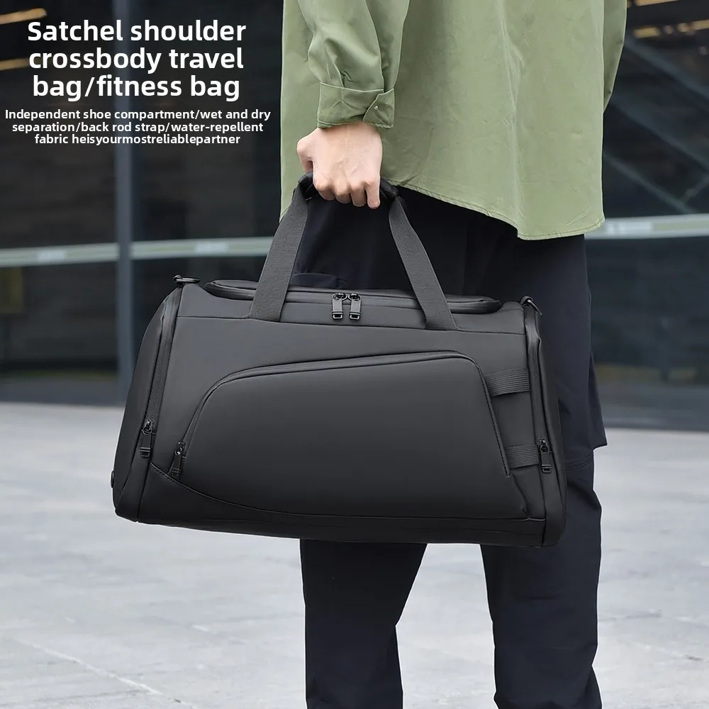 Large Capaci Waterproof Travel Sports Fitn Bag Men's Crossbody Handheld oulder Bag Separate oe Carent Dry Wet
Large Capaci Waterproof Travel Sports Fitn Bag Men's Crossbody Handheld oulder Bag Separate oe Carent Dry Wet