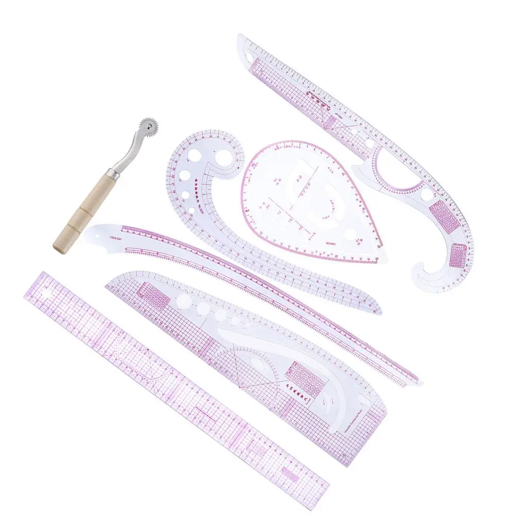 Multi-function Rulers Drawing Tools Tailor Sewing French Measuring Clothing Curves
Multi-function Rulers Drawing Tools Tailor Sewing French Measuring Clothing Curves