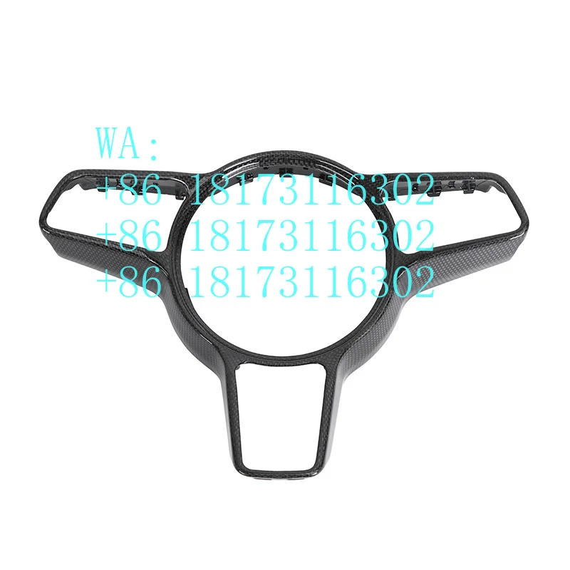 Factory Discounts Glossy Carbon Fiber Steering Wheel Trim Cover 991 991.2 Gt3 911 992 987 Cayenne 958 Boxster 718 Cayman Macan T
Factory Discounts Glossy Carbon Fiber Steering Wheel Trim Cover 991 991.2 Gt3 911 992 987 Cayenne 958 Boxster 718 Cayman Macan T