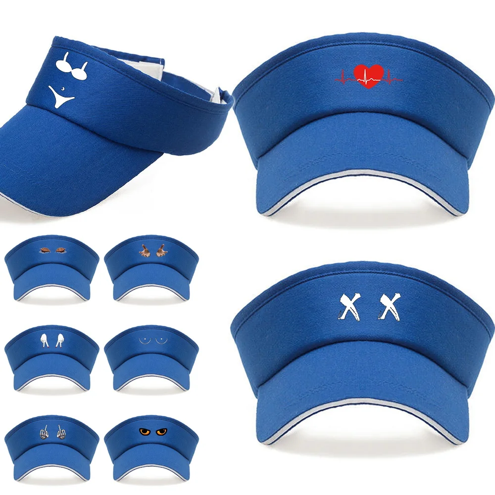 Empty Top Cap Women's Summer Hat Adjustable Unisex Plain Sun Visor Sport Golf Tennis Breathable Cap Hat Chest Print Series
Empty Top Cap Women's Summer Hat Adjustable Unisex Plain Sun Visor Sport Golf Tennis Breathable Cap Hat Chest Print Series