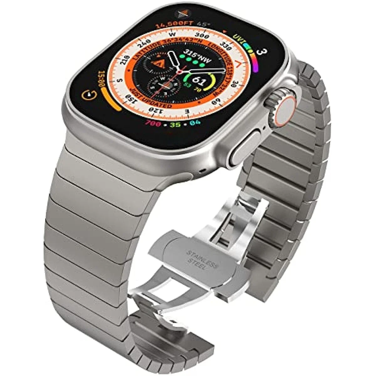 Ремешок из нержавеющей стали для Apple Watch Band 7 8 9 45 мм 41 мм 44 мм 40 мм Серия 10 42 мм 46 мм Металлический браслет IWatch Ultra 2 49 мм
Ремешок из нержавеющей стали для Apple Watch Band 7 8 9 45 мм 41 мм 44 мм 40 мм Серия 10 42 мм 46 мм Металлический браслет IWatch Ultra 2 49 мм