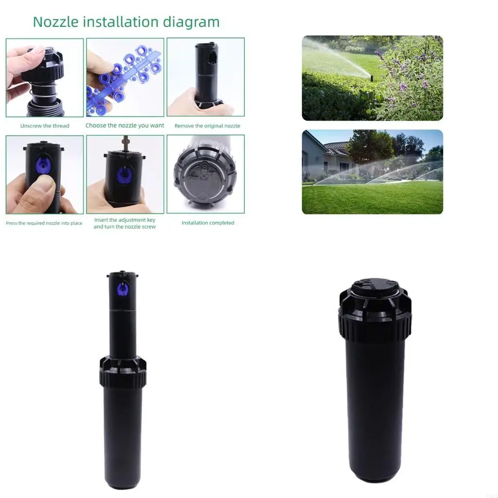 Gear Drive Rotor Sprinkler 40° to 360° Pattern Water Sprinkler System For Residential Commercial Landscaping Needs X3UC
Gear Drive Rotor Sprinkler 40° to 360° Pattern Water Sprinkler System For Residential Commercial Landscaping Needs X3UC