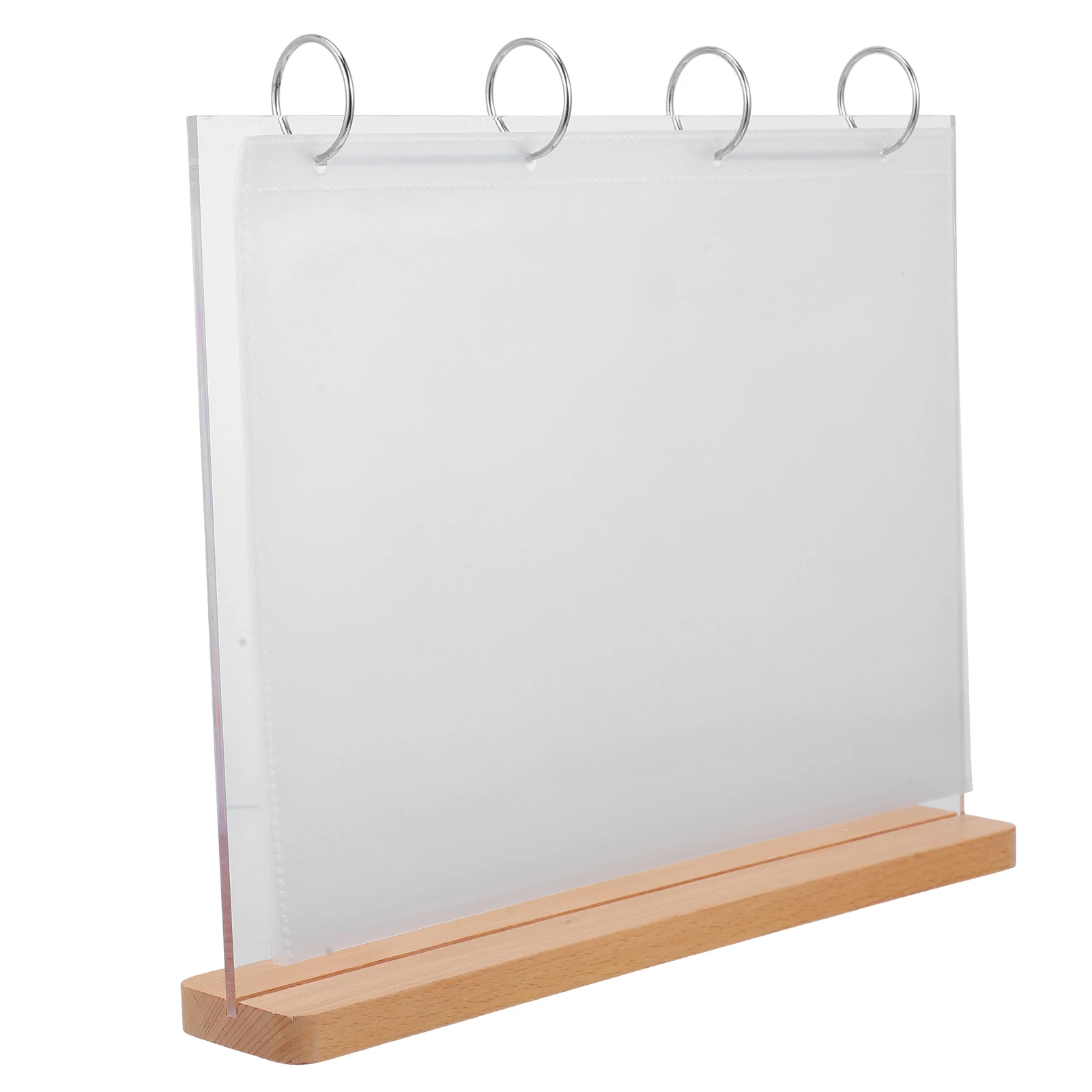 Acrylic Menu Display Stand A4 Black Base Double Sided 6 Card Sleeves Brochure Paper Holder for Coffee Tea Shops
Acrylic Menu Display Stand A4 Black Base Double Sided 6 Card Sleeves Brochure Paper Holder for Coffee Tea Shops