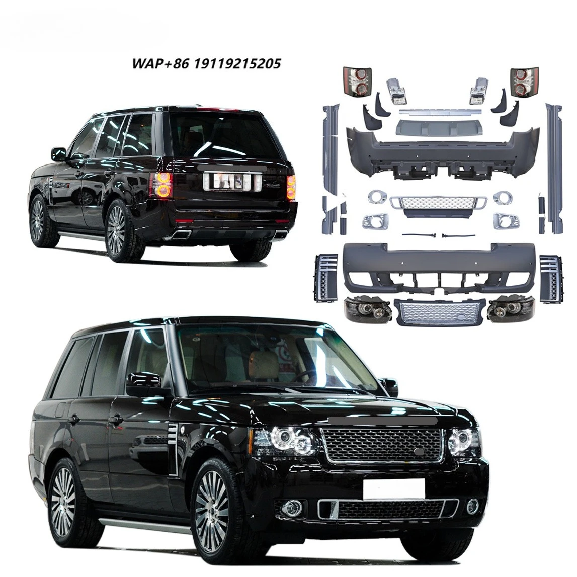 Auto Facelift Body Kit for Range Rover 3 Vogue L322 2005 2006 2007 2008 2009 2010 2011 2012 Update to Autobiography
Auto Facelift Body Kit for Range Rover 3 Vogue L322 2005 2006 2007 2008 2009 2010 2011 2012 Update to Autobiography