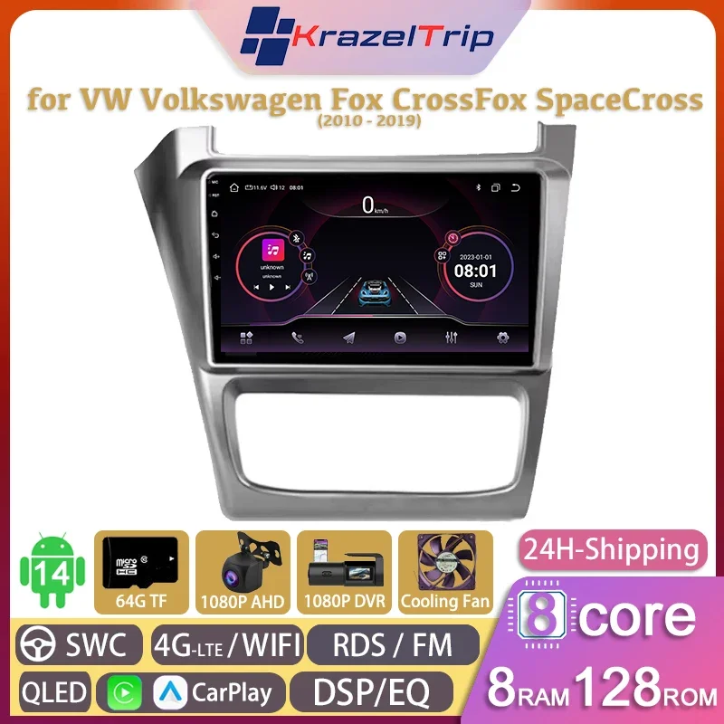 QLED 8Core 7862 Car Radio Stereo for VW Volkswagen Fox CrossFox SpaceCross 2010 - 2019 Carplay Android Auto GPS Autoradio 4G DSP
QLED 8Core 7862 Car Radio Stereo for VW Volkswagen Fox CrossFox SpaceCross 2010 - 2019 Carplay Android Auto GPS Autoradio 4G DSP