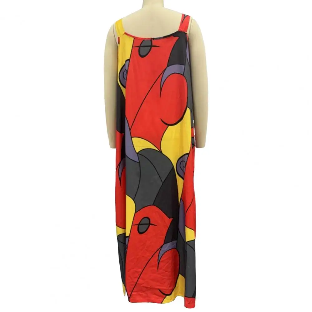Women Dress Colorful Print Maxi Dress with Side Pockets for Women A-line Ankle Length Vacation Beach Sundress Loose Fit Women
Women Dress Colorful Print Maxi Dress with Side Pockets for Women A-line Ankle Length Vacation Beach Sundress Loose Fit Women