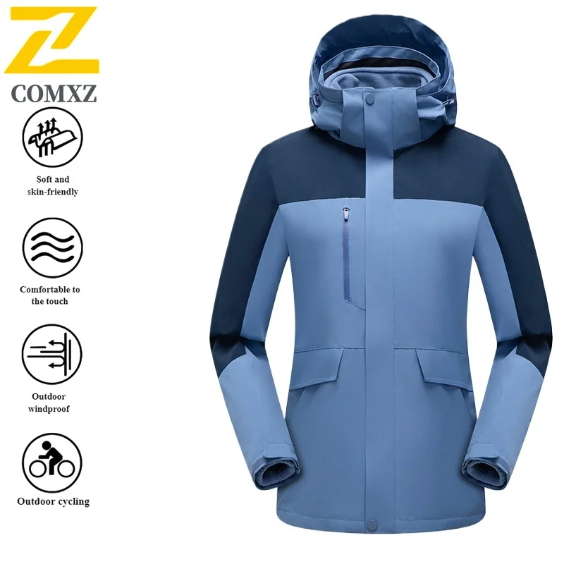 Men's 3-in-1 Winter Jacket Detachable Thermal Liner Waterproof Windproof Workwear Coat Outdoor Mountaineering Ski Wear Thickened
Men's 3-in-1 Winter Jacket Detachable Thermal Liner Waterproof Windproof Workwear Coat Outdoor Mountaineering Ski Wear Thickened