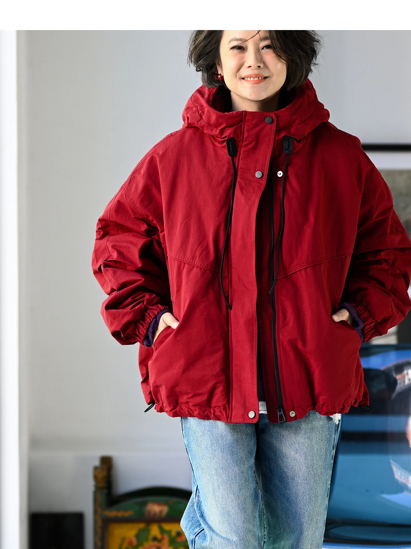 Корейское повседневное хлопковое джато с капюшоном, женское свободное лоскутное зимнее пальто, теплое, удобное, на молнии
Корейское повседневное хлопковое джато с капюшоном, женское свободное лоскутное зимнее пальто, теплое, удобное, на молнии