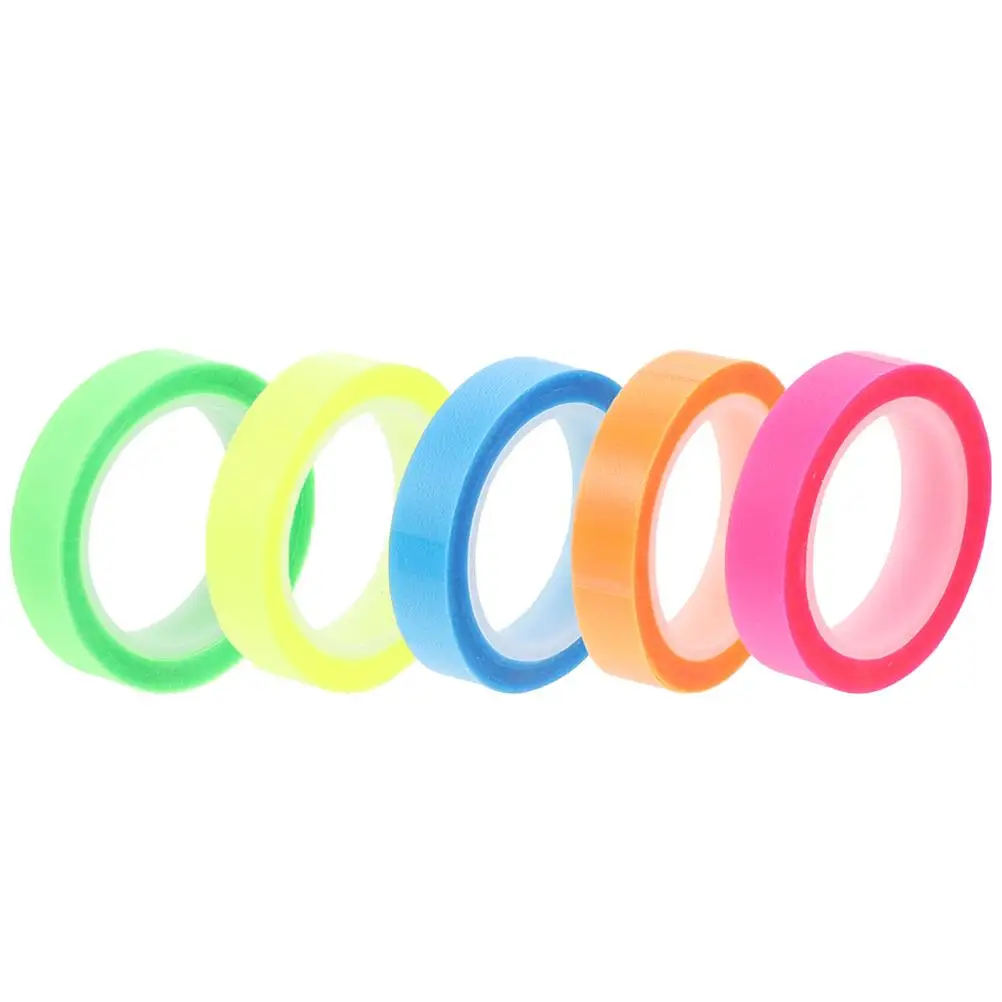 10 Rolls 0.6cm*5m Waterproof Highlighter Tape Multicolor Removable Book Tabs Sentence Tapes Office Supplies Student Products
10 Rolls 0.6cm*5m Waterproof Highlighter Tape Multicolor Removable Book Tabs Sentence Tapes Office Supplies Student Products
