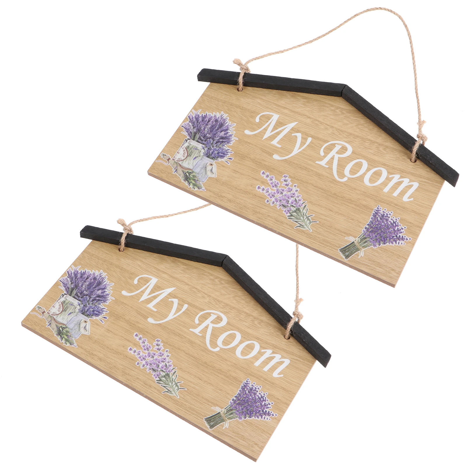 2 pcs Wooden Door Plates Vintage Double-sided Hangings Rustic Home Decor Natural Wood Smooth Texture Eco-friendly DIY Props
2 pcs Wooden Door Plates Vintage Double-sided Hangings Rustic Home Decor Natural Wood Smooth Texture Eco-friendly DIY Props