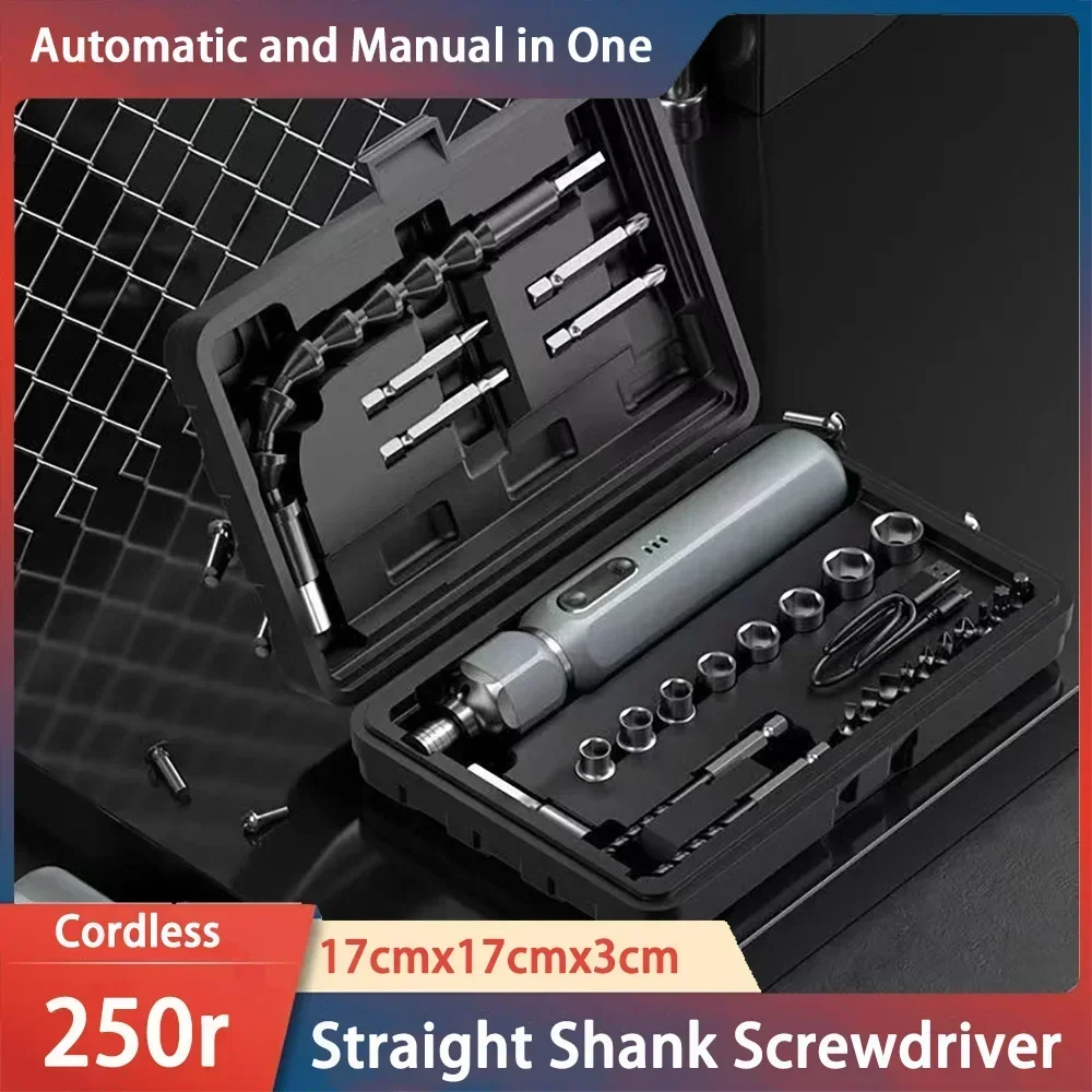Multifunctional Lithium Electric Hand Drill Cordless Screwdriver Mini Portable Rechargeable Electric Screwdriver Kitchen Drill
Multifunctional Lithium Electric Hand Drill Cordless Screwdriver Mini Portable Rechargeable Electric Screwdriver Kitchen Drill