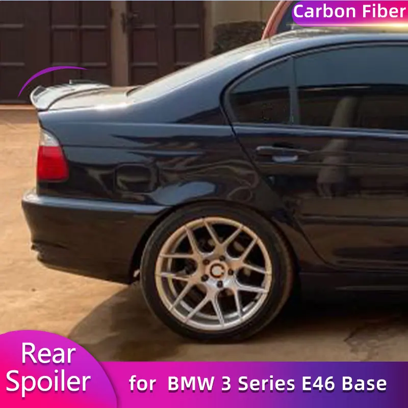 Full Carbon Fiber Rear Trunk Spoiler Wings for BMW 3 Series E46 Base Sedan 4-Door 1998-2005 330i Car Rear Spoiler Boot Wing Lip
Full Carbon Fiber Rear Trunk Spoiler Wings for BMW 3 Series E46 Base Sedan 4-Door 1998-2005 330i Car Rear Spoiler Boot Wing Lip